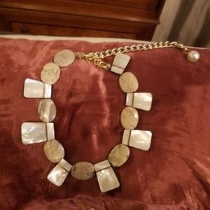 necklace mock nacre